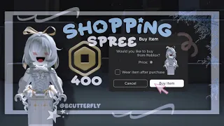 400 Robux shopping spree