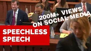 Speechless Speech / JOHNNY DEPP vs. AMBER HEARD - Trial