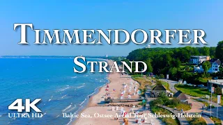 Lübeck TIMMENDORFER STRAND 🇩🇪 Drone Aerial 4K 2024 Drohne Ostsee Scharbeutz Germany Deutschland