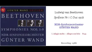 BEETHOVEN: Symphony No.1 in C major, Op.21/NDR-Sinfonieorchester/Gunter Wand