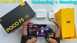 Poco F5 5G Unboxing and gaming test Snapdragon 7+ Gen 2 processor