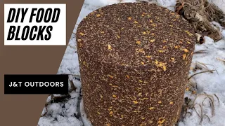 Home Made Deer Food Blocks | J&T Outdoors