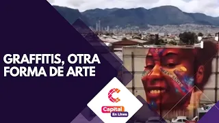 Graffitis en Bogotá: una muestra de cultura y turismo | Capital en Línea