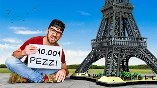 HO PASSATO 18 ORE A COSTRUIRE LA TORRE EIFFEL DI LEGO