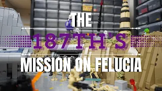 The 187th"s Mission on Felucia | Building Felucia in Lego | Showcase