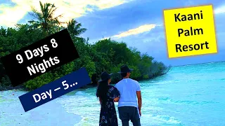 Kaani Palm Beach Resort Maldives | Bikini beach maldives | How to plan maldives (Day 5)