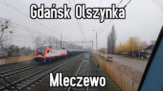 [CabView] Gdańsk Olszynka - Mleczewo - Jazda pod nadzorem ETCS - PaprykoweFilmy