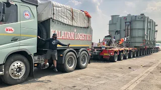 48 hours in INDIA'S BIGGEST TRUCK ON ROAD | Journey in 148 wheeler TRUCK | Day 1