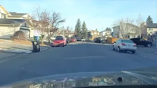 Driving Around Neighborhood | Calgary Alberta