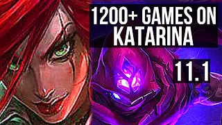 KATARINA vs MALZAHAR (MID) (DEFEAT) | Rank 1 Kata, 1200+ games, 1.8M mastery | BR Challenger | v11.1