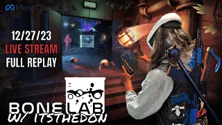 VR Sandbox w/ Mods LIVE!!! - 12.27.23 - Quest 3 - BoneLab VR Gameplay