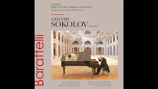 Il pianista Grigory Sokolov in concerto a L'Aquila il 29 ottobre 2023