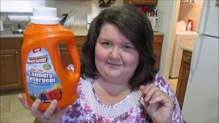 Dollar Tree Review ( LA  Totally Awesome Laundry Detergent)