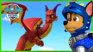 Rescue Knight Pups save Baby Dragons and More! | PAW Patrol | Cartoons for Kids Compilation