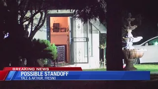 Police respond to possible central Fresno standoff