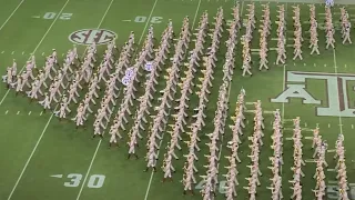 Phenomenal Fightin’ Texas Aggie Military Marching Band Halftime Drill Miami Game 2022