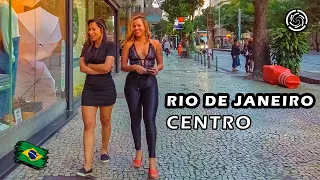 🇧🇷 Downtown RIO DE JANEIRO, Brazil | 2022 【 4K UHD 】