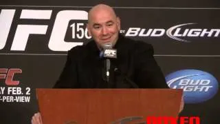 UFC 156 Post fight Presser Aldo vs Edgar