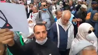 العاصمة الأن الثلاثاء 110 من حراك الطلبة 30/03 بنشدون 60سنة فرنسية ياولاد بيجار وحنا حبيناها جزائرية