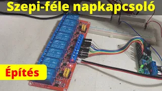 Szepi-féle napkapcsoló - Építés