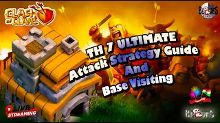 Live Town Hall 7 ULTIMATE Attack Strategy Guide 2022 | Best TH7 Attacking Strategy COC #clashofclans