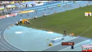 Women's 4x100M Relay Final at The IAAF Moscow World Championships 2013