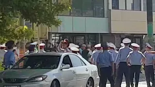 Спецоперация полицейских в Шымкенте