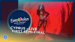 Eleni Foureira - Fuego - Cyprus - LIVE - First Semi-Final - Eurovision 2018