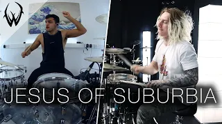 Wyatt Stav Ft. Tobines - Green Day - Jesus of Suburbia (Drum Cover)
