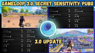 Pubg Mobile New Update Sensitivity Settings | Gameloop Best Sensitivity + No Recoil Setting | Hindi.