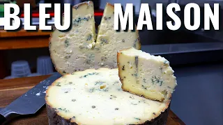 Recette de fromage BLEU de Fred au lait de vache (viser un style ROQUEFORT et obtenir un STILTON!)