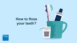 How to floss your teeth