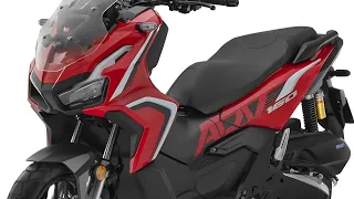 2023 NEW Honda ADV 160 Viva City Red Color Option Has Launched With Affordable Price - Walkaround