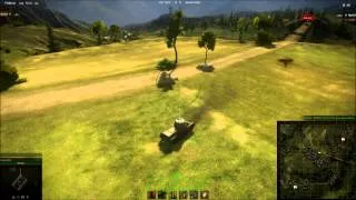 [AXE] - World of Tanks - T-50-2 - Mid-air collision