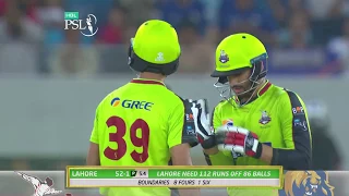 Agha Salman Batting | Lahore Qalandars Vs Karachi Kings  | Match 24 | 11 March | HBL PSL 2018