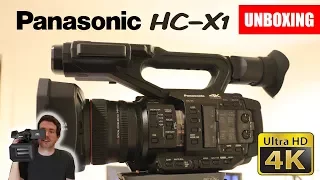 Panasonic HC-X1 4K Unboxing | Professional Camcorder Video Camera