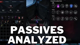 All Passives Analyzed - V Rising 1.0