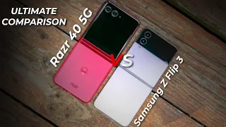 Moto Razr 40 5G vs Samsung Galaxy Z Flip 3 - THE BEST FLIP PHONE FOR ₹50,000!