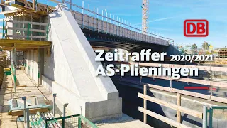 Stuttgart 21 – Brückenbau von gleich zwei Brücken an der AS-Plieningen