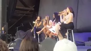 Fifth Harmony - Ex's & Oh's (Pt. 1) Live in Houston/Woodlands, Tx // Soundcheck (09.05.2016)