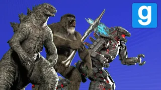 Gmod Godzilla vs Kong Model Showcase Animation