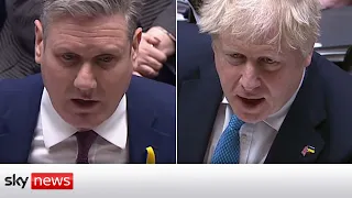 PMQs in full: Boris Johnson faces Sir Keir Starmer as the partygate scandal row continues