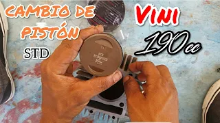 COMO CAMBIAR PISTÓN 🌟vini190cc🌟✔BIEN EXPLICADO 2019✔