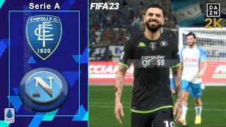 Empoli-Napoli | 24° Giornata di Serie A 2022-23 | FIFA 23 Gameplay 2K