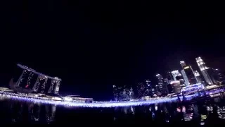 Singapore Fireworks Show - Happy 2016!