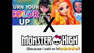 Turn your color up except it’s the monster high fright song-