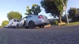 2004 Mercedes CLK500 V8 Straight Pipe LOUD