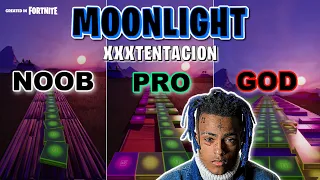 XXXTENTACION - MOONLIGHT - Noob vs Pro vs God (Fortnite Music Blocks)