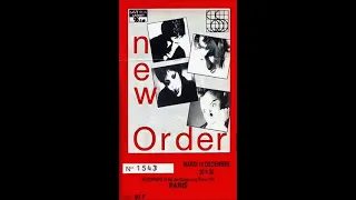 New Order-Blue Monday (Live 12-10-1985)