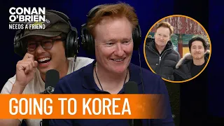 Steven Yeun & Conan Revisit Their Trip To Korea | Conan O'Brien Needs A Friend